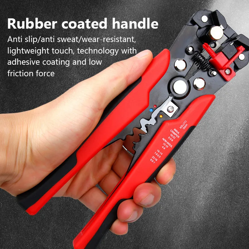 

Щипцы для резки кабеля, регулируемый автоматический инструмент для зачистки проводов, многофункциональные клещи для зачистки, обжимные клещи, ручной инструмент