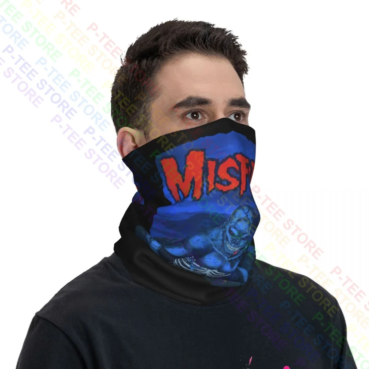 1999 Misfits Punk Rock Danzig Cramps Plasmatics Ramones Samhain Neck Gaiter Bandana Scarf Face Mask Men Women