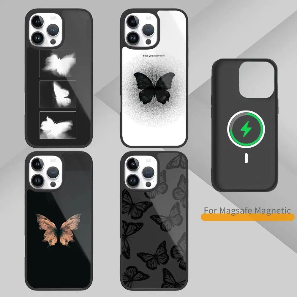 

Stylish Cat Pattern Phone Case For iPhone17,16,15,14,13,12,11 Plus,Pro Max Magnetic Magsafe Wireless Charging