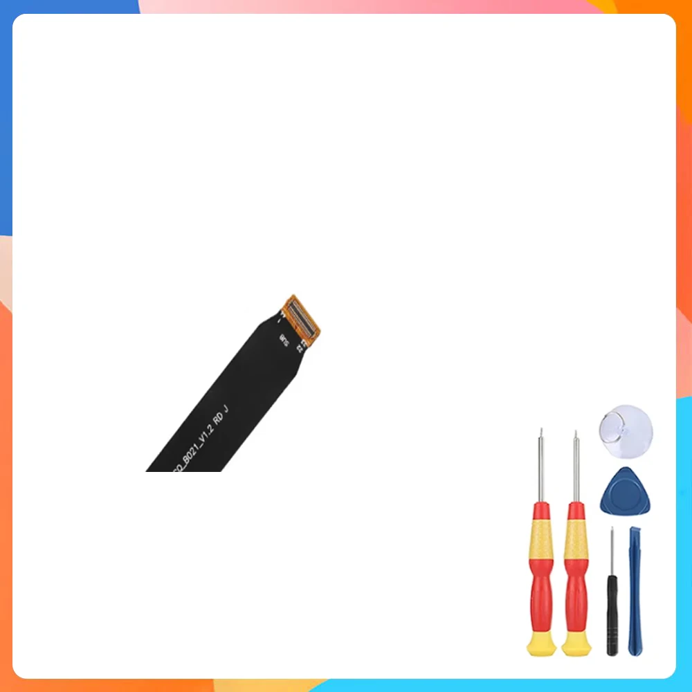 Pop New Coaxial Cable+Sim Card Holder+Main Cable+Photo Button Cable+Volume Button FPC+Power Strip Cable For Cubot KINGKONG 5 Pro