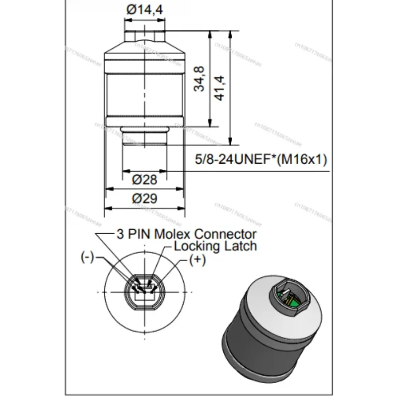 1pcs OOA101 ooa101 PTB-A 18.10    Honeywell Envitec  oxygen gas sensor  0 % ... 100 % oxygen 01-00-0030