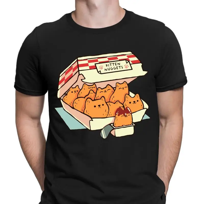 

Fast Food Cat Animal Lovers Humor Funny Novelty Mens T Shirt