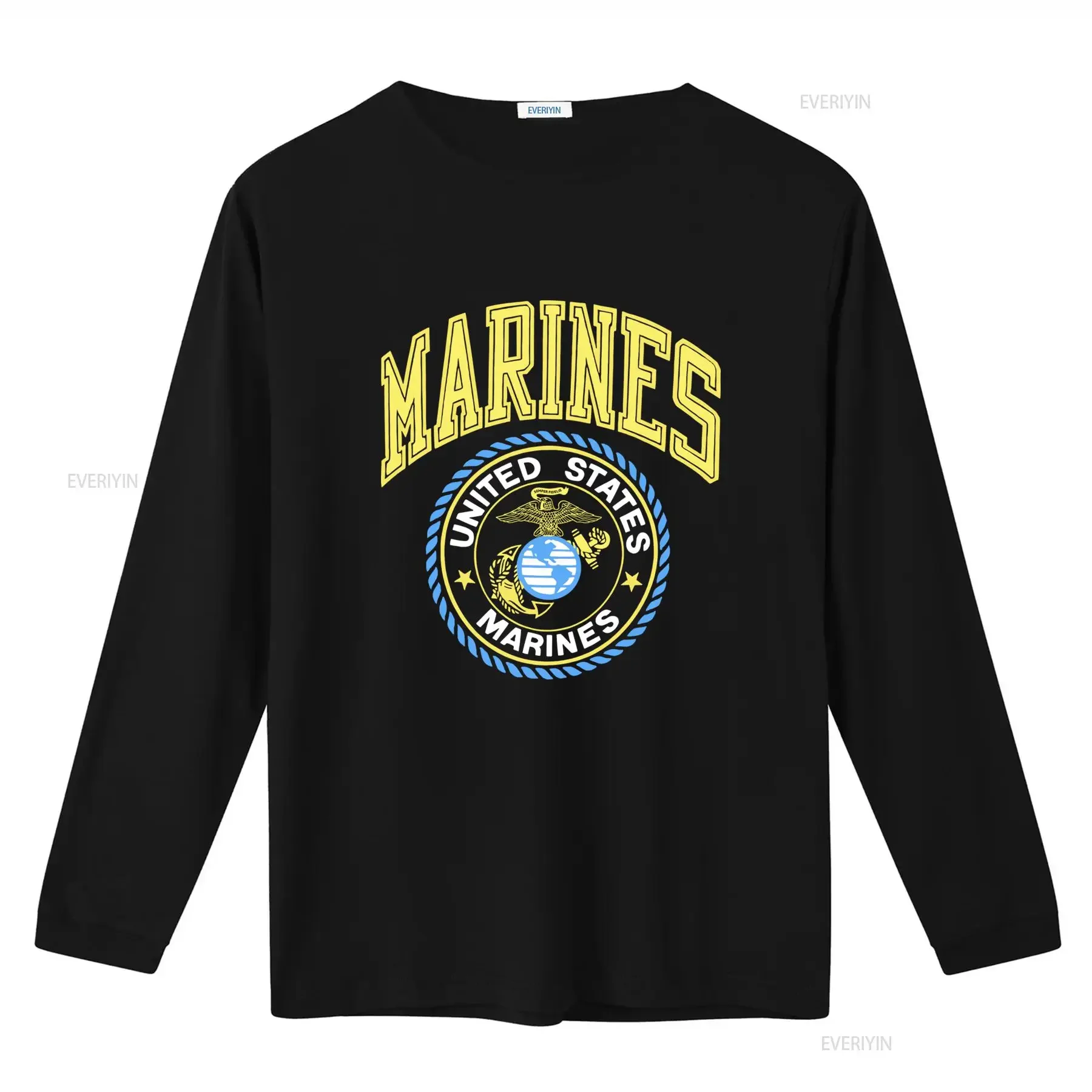 Vintage United States Marines Eagle Globe Anchor T Shirt vintage Washed Comfortable Top For Everyday Wear fashion Breathable