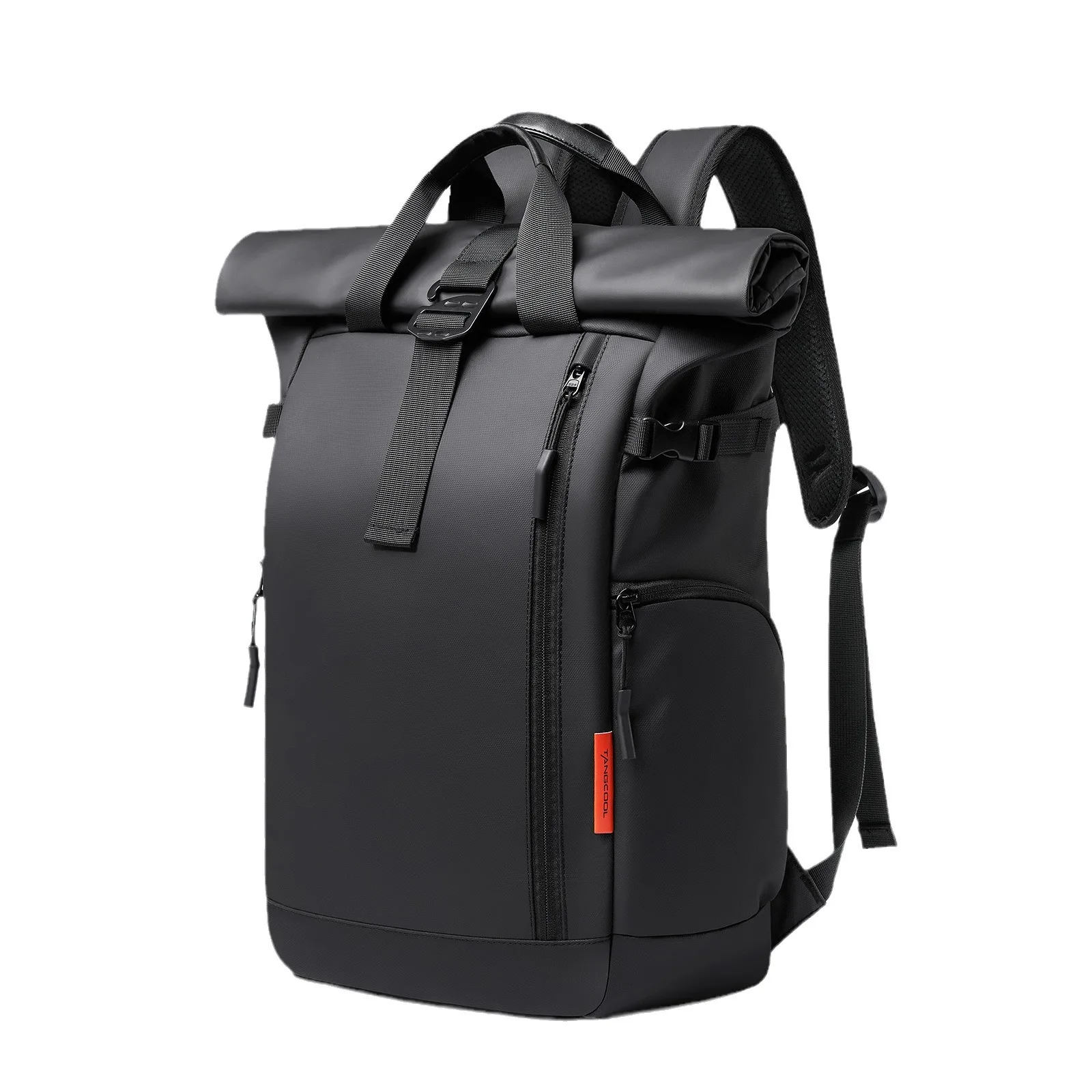 Mochila portátil de pano Oxford impermeável, bolsa de viagem de grande capacidade para estudantes universitários, moda masculina, nova