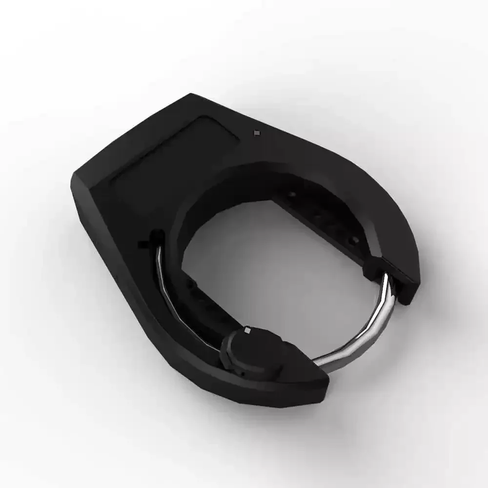 Bicycle lock, motorcycle lock APP unlocking, with solar panel