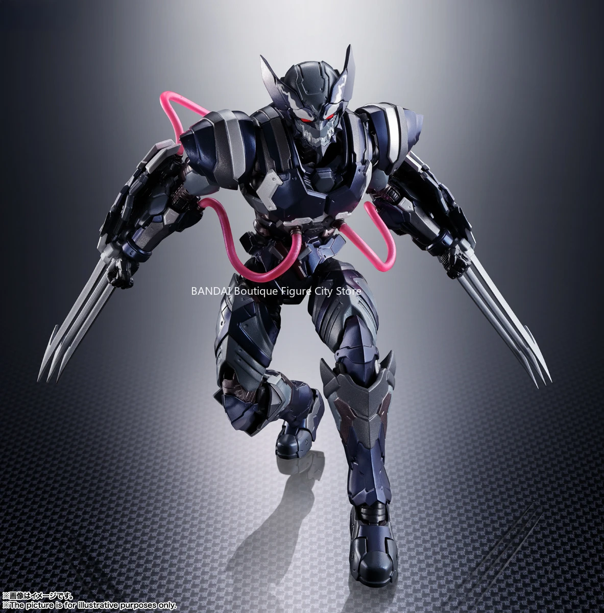 [Available] Bandai SHF American Series Iron Man Venom Symbiote Wolverine Captain America Action Figure Model Gift Collectible