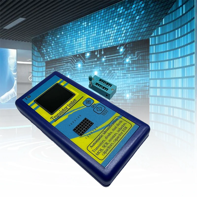 Color Graphic Display Transistor Tester As Shown ABS Resistance Meter Inductance Meter Capacitance Meter