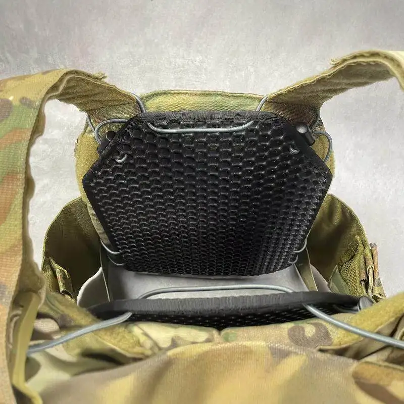 

2PCS Tactical Vest Cooling Pad Airsoft Breathable Cushion Padding Heat Dissipation Spacer Mesh Insert for Plate Carrier Backpack