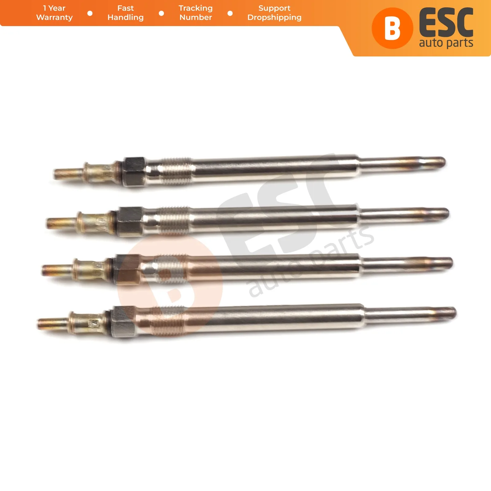 

ESC Auto Parts EGP64-1 4 Pcs Heater Glow Plugs GX2133, 0100266005 for Mercedes 30 CDi AMG. Fast Shipment Ship From Turkey