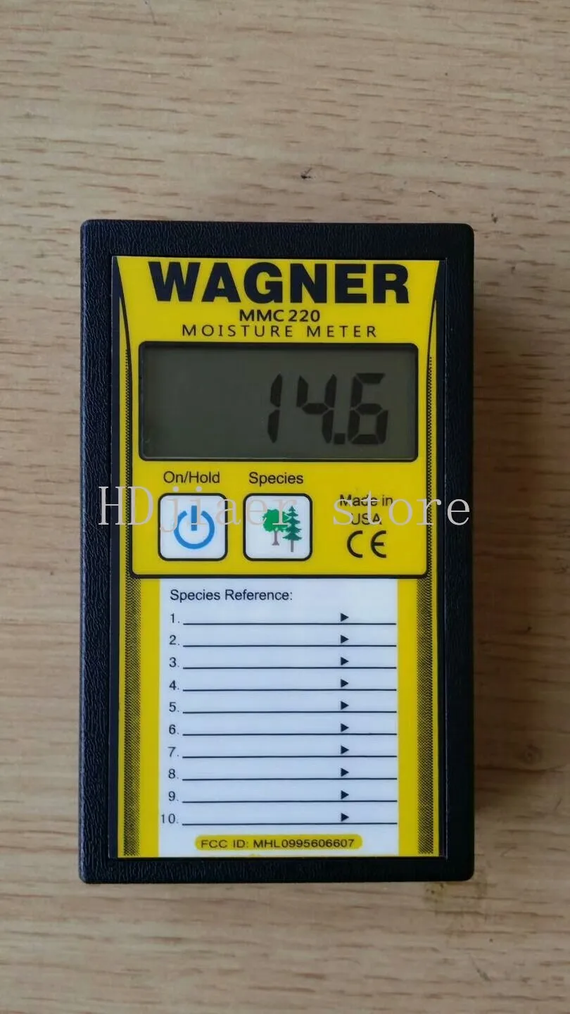 

WAGNER-MMC220 Wood Moisture Meter Digital Moisture Content Tester for Wood MMC-220