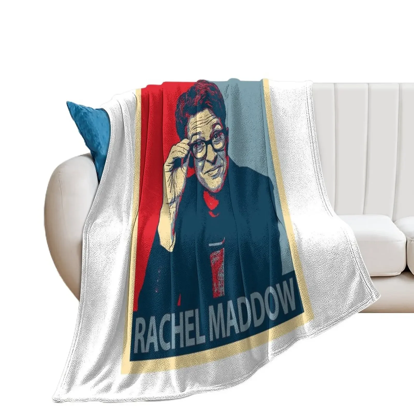 

Rachel Maddow Throw Blanket Shaggy Luxury Bed Blankets