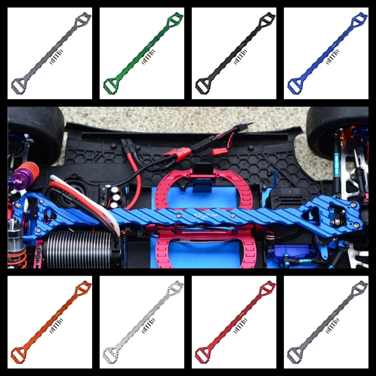 

GPM Aluminium Sub-Chassis (5mm Thickness) For TRAXXAS XO-01