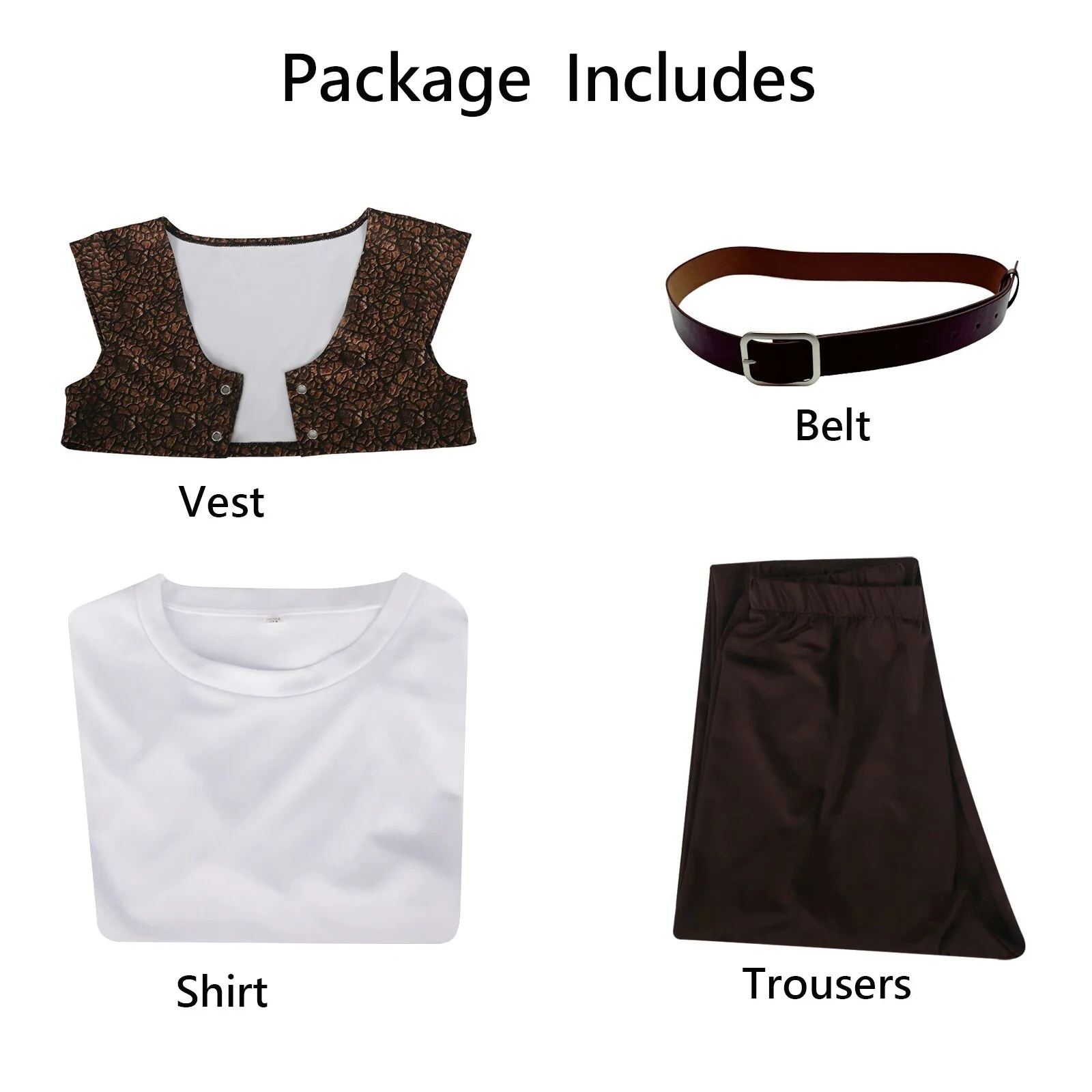 シュレック コスプレ衣装 メンズ コスチューム シャツ ベスト パンツ フルセット ハロウィン衣装