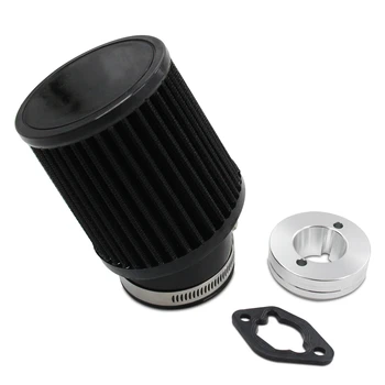 고 카트 및 미니 자전거용 프레데터 엔진 흡입구 에어 필터, 212cc, 6.5HP, 레드 블랙 