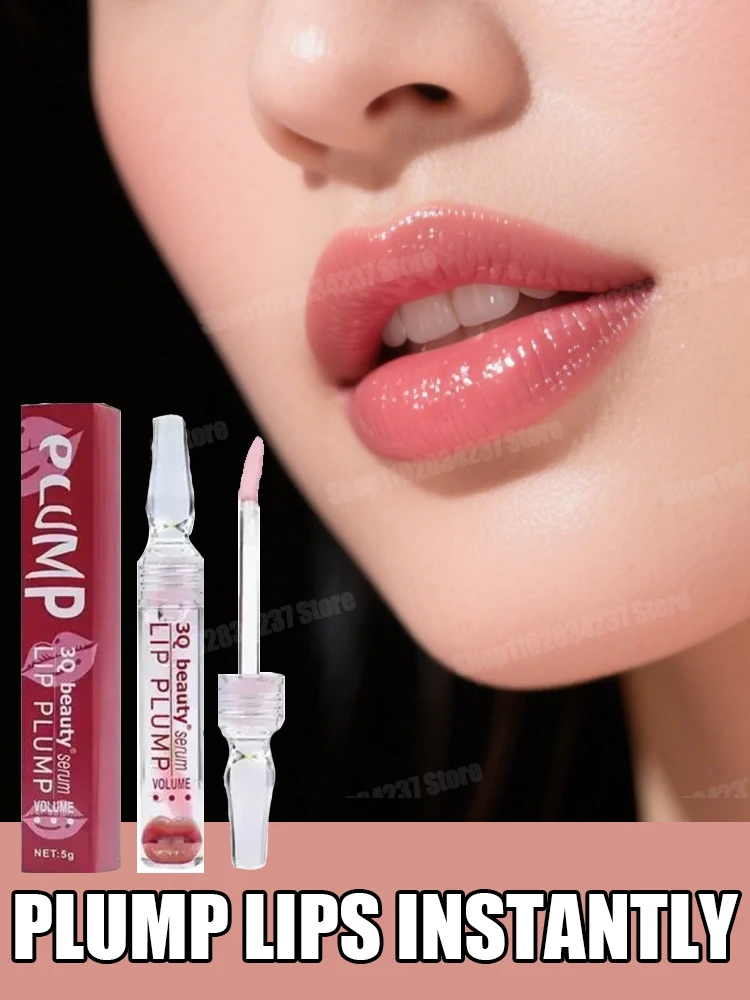

Lip Plump Serum Instant Volumising Essential Oil Increase Lip Elasticity Reduce Fine Lines Repair Nourish Sexy Beauty Lip Care