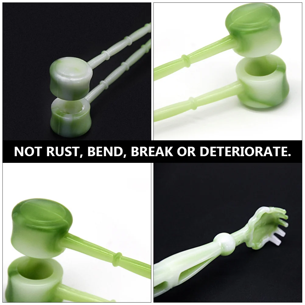 

3Pcs Knock Back Hammer Rustproof Ergonomic Design Smooth Edges Full Body Scratcher Massage Tool for Muscle Relief and Stress