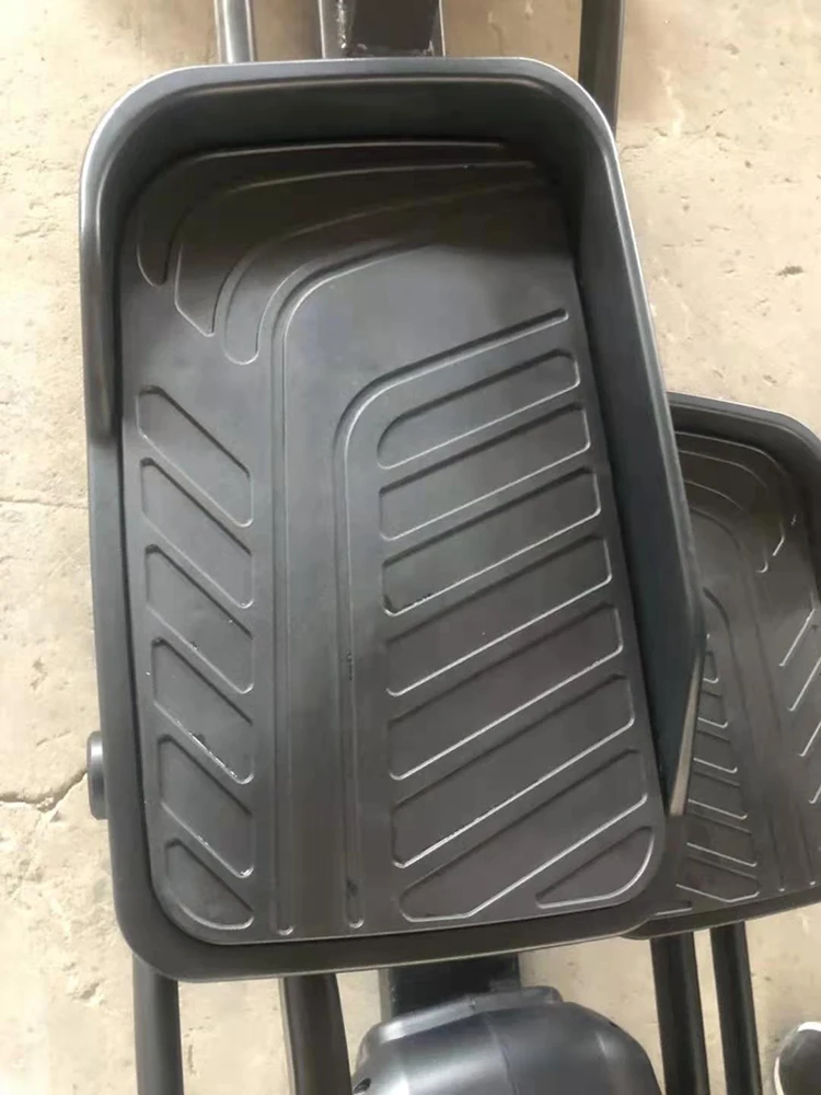 مدرب بيضاوي الشكل لصالة الألعاب الرياضية التجارية عالي الجودة، مدرب متقاطع رائج البيع مع أوضاع يدوية وكهربائية، تصميم قابل للطي #3