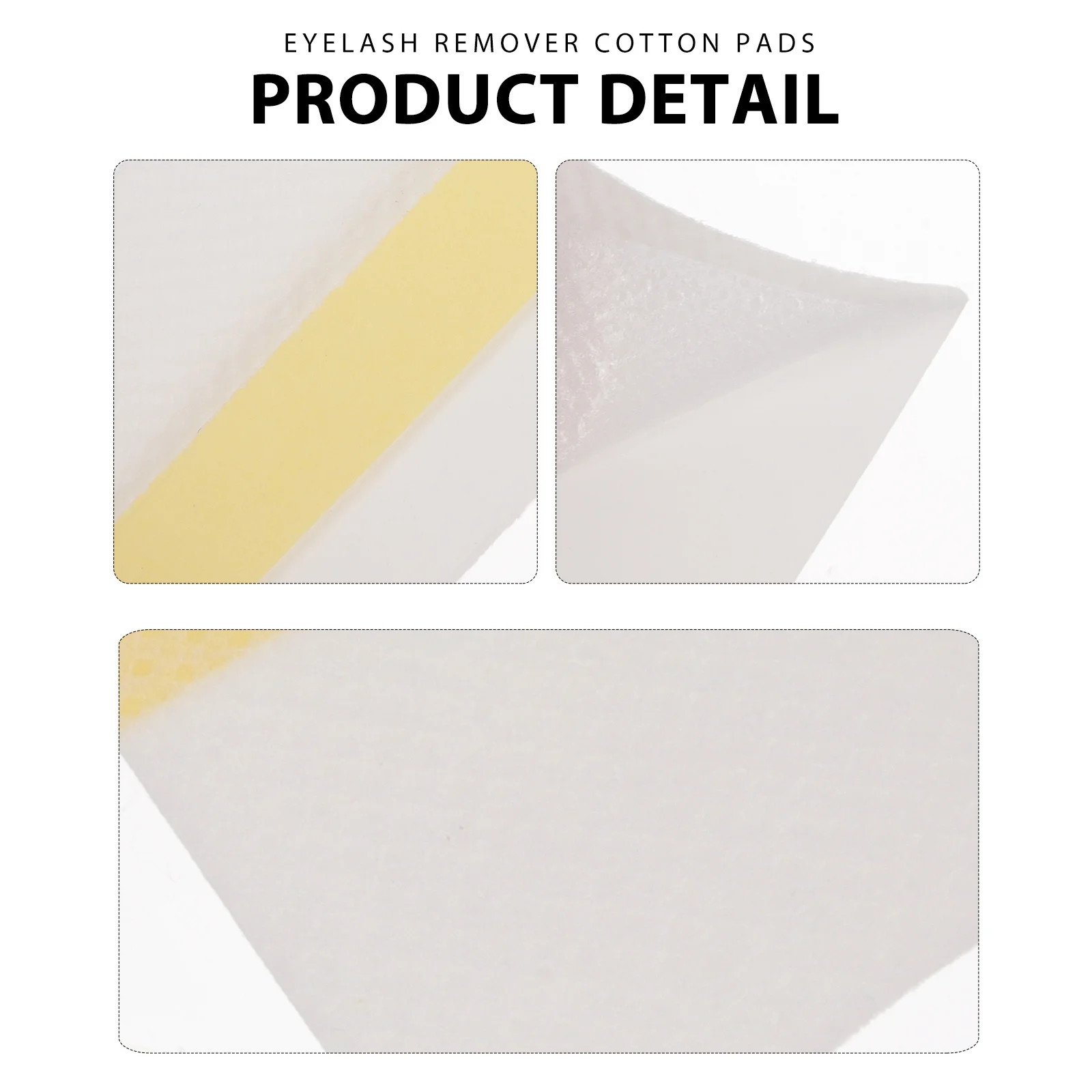 Feuille de coton pour enlever les faux-cils, outil Durable pour Salon de beauté, usage domestique, fournitures d'extension de cils, 400 pièces