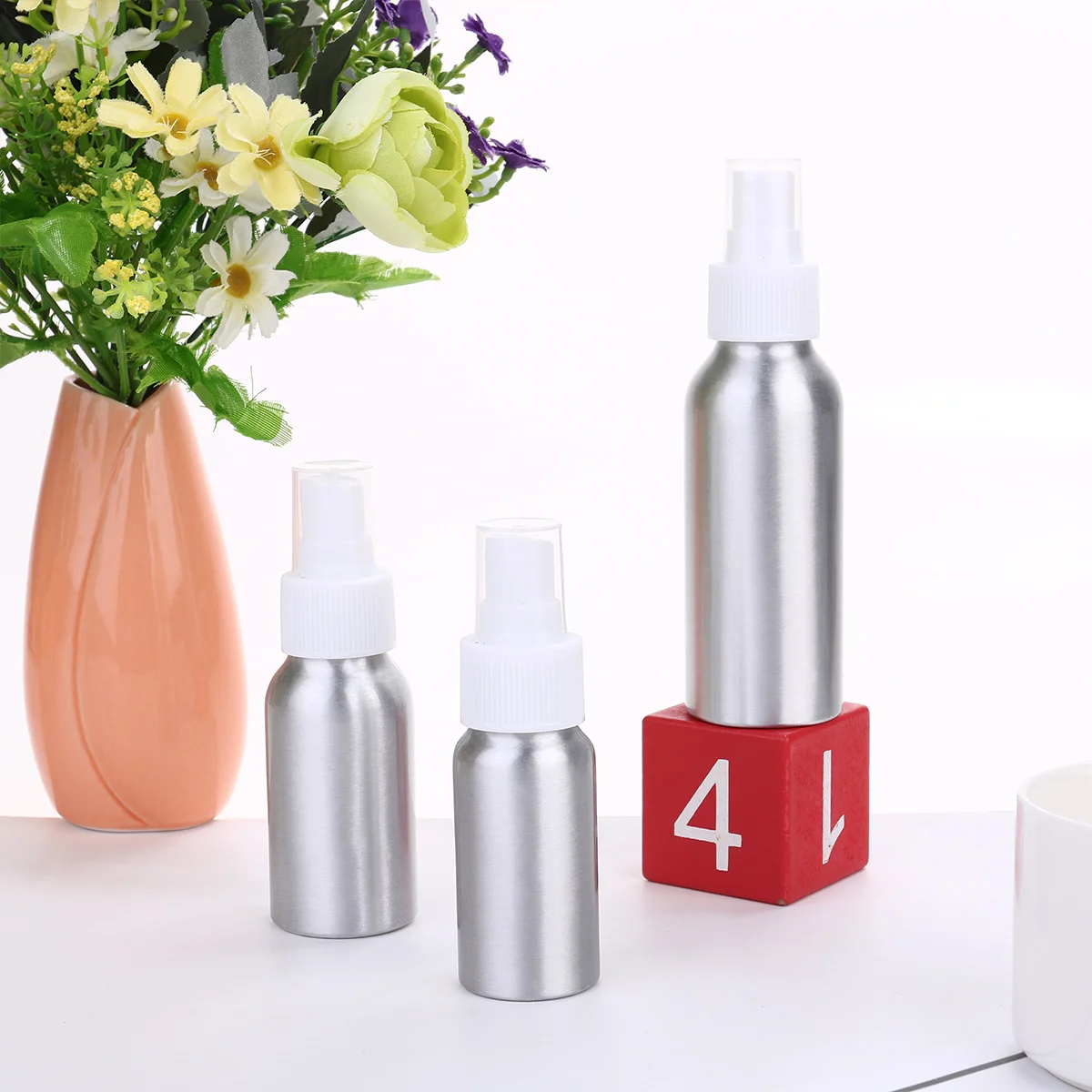 

Pure Dew Perfume Bottle Empty Travel Handwash Dispenser Refillable