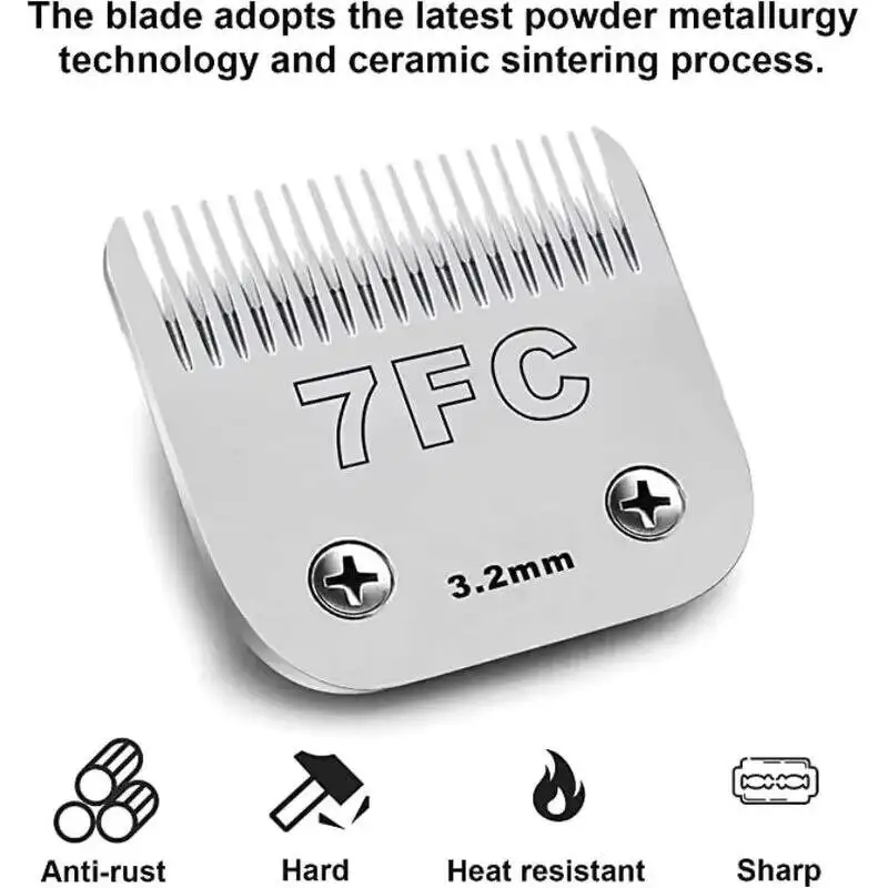 3F 4F 5F 7F 9# 10# 30# 40# 50# Professional Pet Dog Clipper Blade Fit Most Andis,Oster A5,choose km Clippers animals Clippers