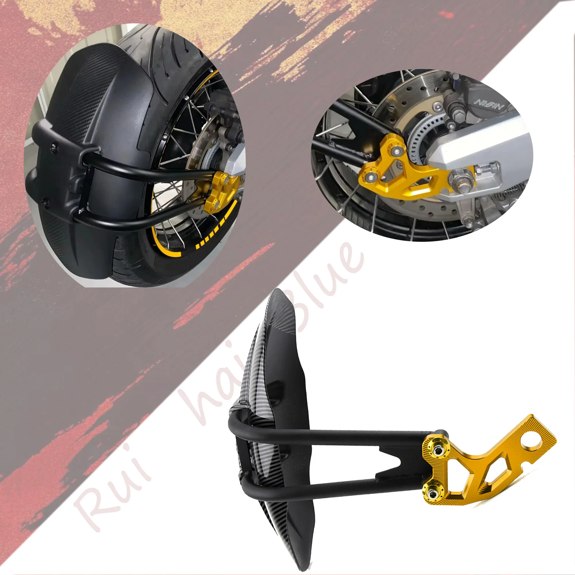 

Xadv 750 Accessories Rear Fender Tire Hugger Mudguard Splash Guard For Honda XADV750 X-ADV X ADV