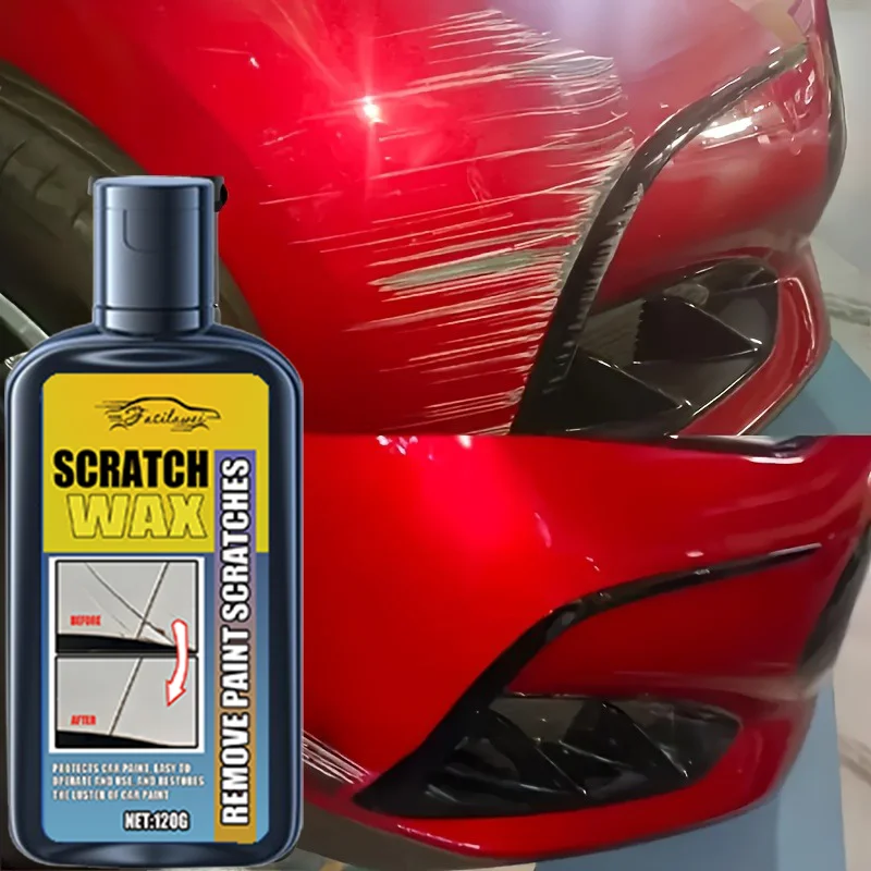 Car Scratch Repair Paste Removes Surface Scratches And Polishes The Vehicle'S Exterior, Quickly Restoring Its Shine - Suitable F