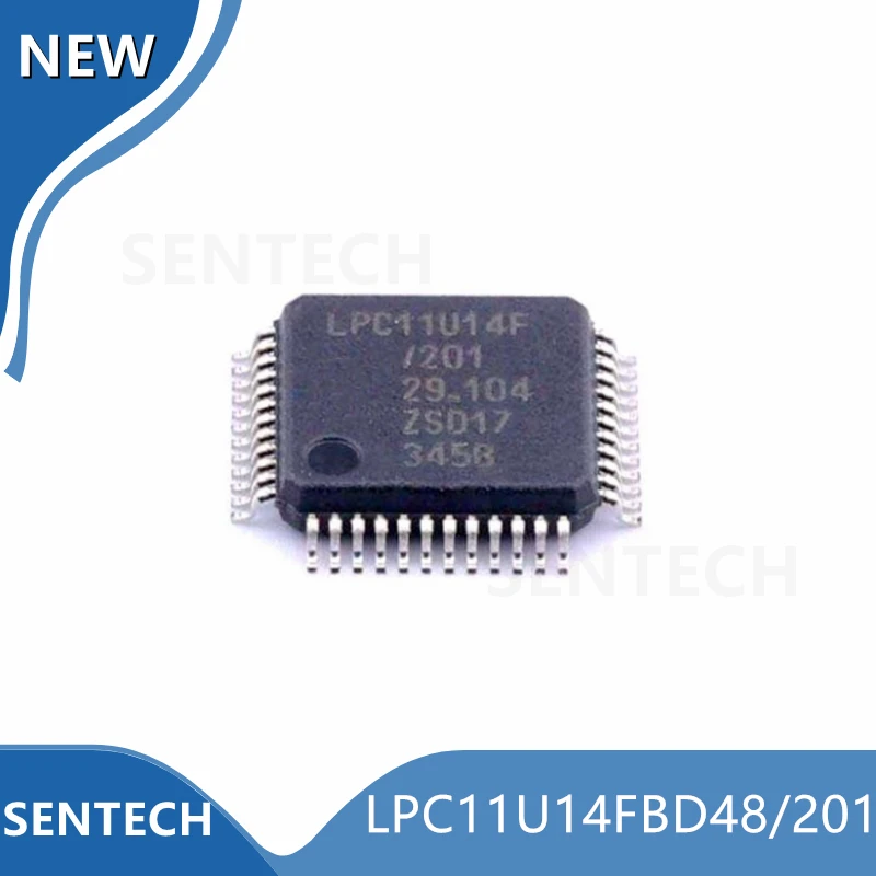 

10PCS/LOT 100% New Original LPC11U14FBD48/201 LQFP-48 32kB flash memory 6kB SRAM Single-Chip Microcomputer