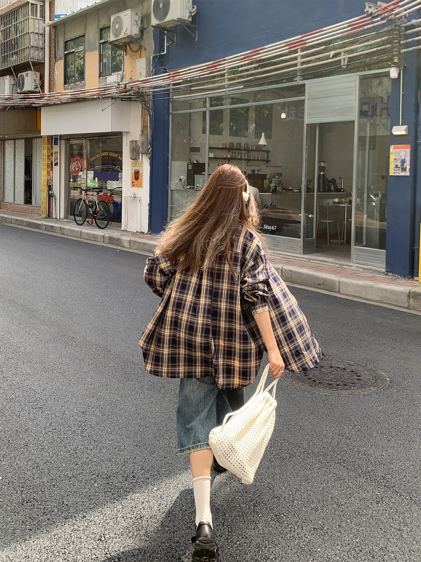 

Свободная корейская рубашка с длинным рукавом для женщин, весна-лето, с отложным воротником, многослойная, верхняя одежда, защита от солнца