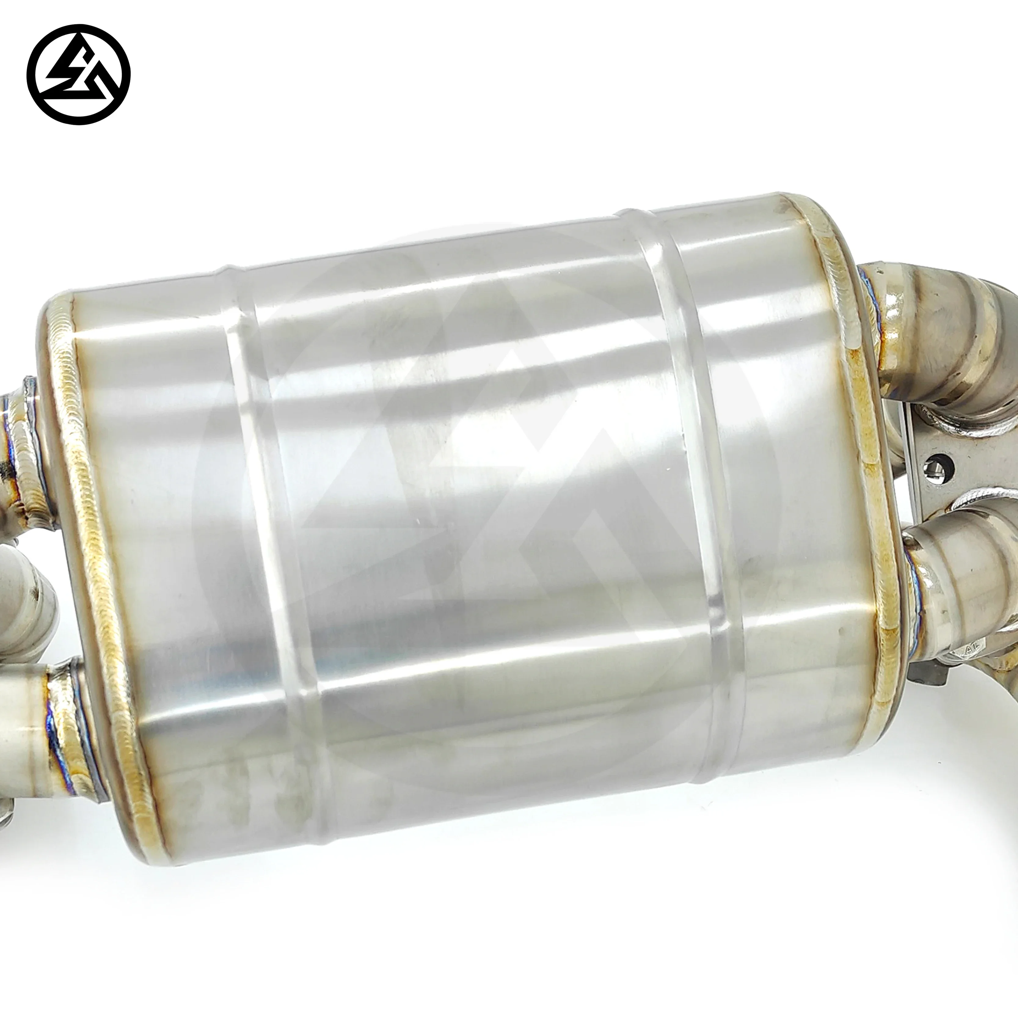 

CSZ Высококачественный титановый глушитель Valvetronic для Ferrari F430 4.3L 2005-2009, клапанная выхлопная система, дистанционное управление