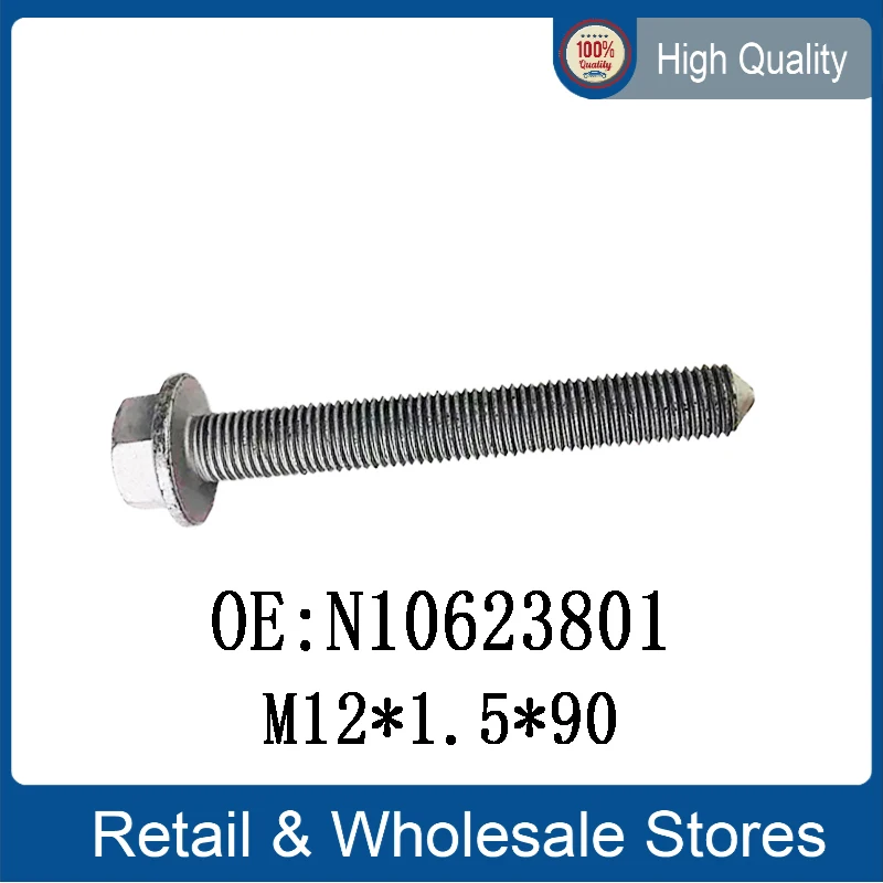 

Flat Head Screw N10623801 M12*1.5*90 M12*1.5*90M M12X1.5X90M for VW Tiguan Passat Golf Jetta AUDI A3 A5 A8 TT Q5 N 106 238 01