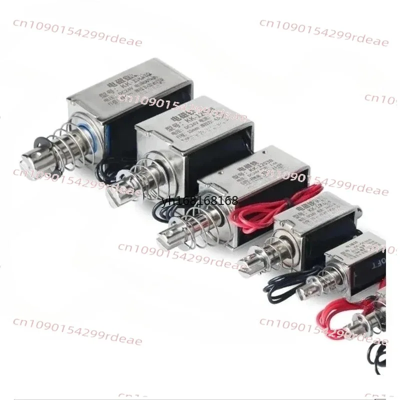 Suitable for 1264B 65N 20mm Through The Push-pull Electromagnet DC 12/24V Strong Suction Closing Long Stroke Telescopic Rod