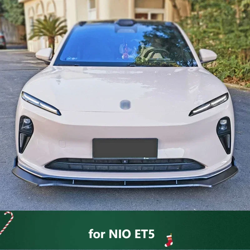 

Front Skirts for NIO ET5 Air Splitter Carbon Paint Bumper Spoiler 2022 2023 Body Kit Accessories