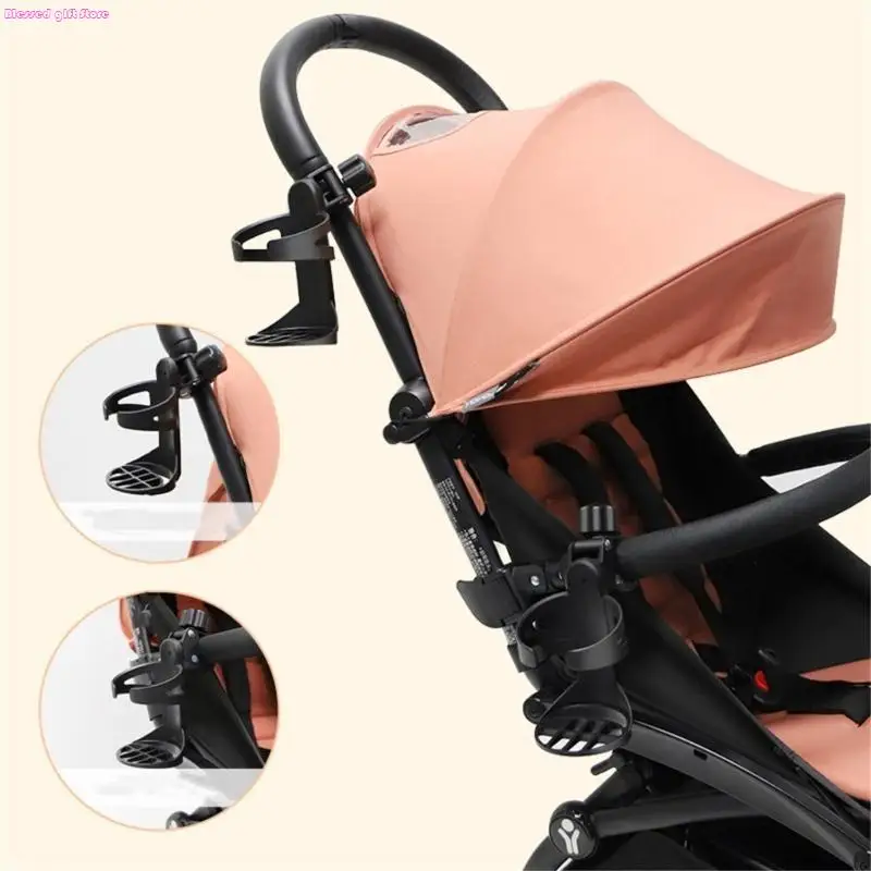 D0JC Baby Stroller Water Cup Holder Children Bottle Holder Quick Release Bottle Stand