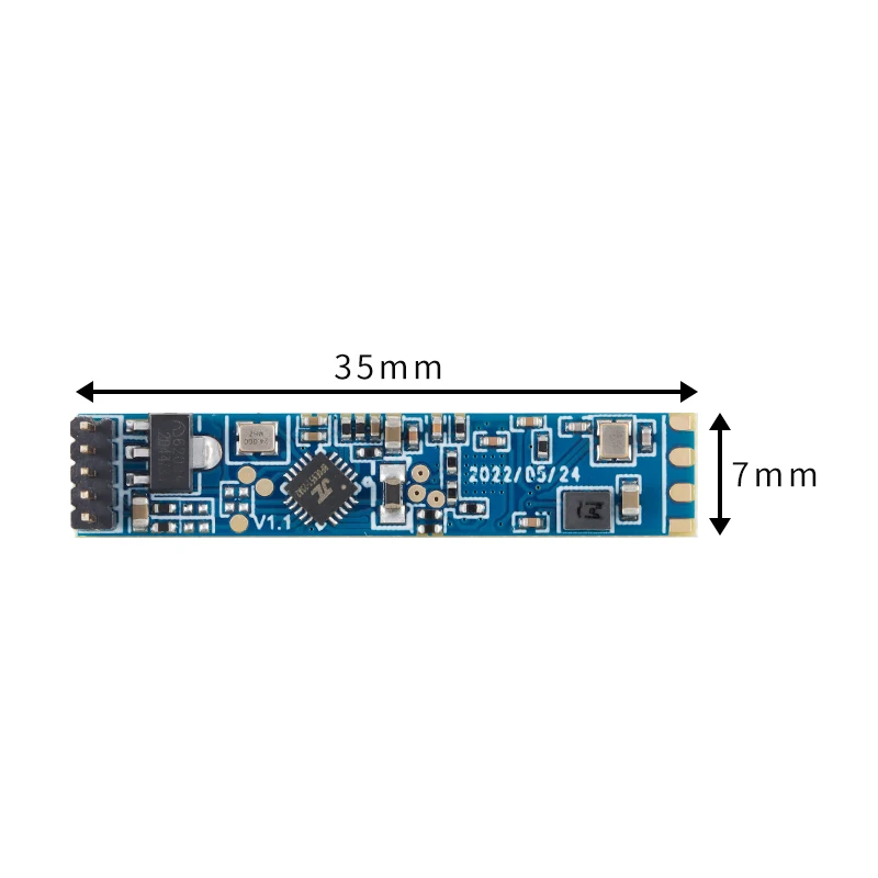 Mini HLK-LD2410B High Sensitivity 24G Human Presence Status Radar Heartbeat Detection Sensor Module LD2410B HLK-LD2410B-P 24Ghz