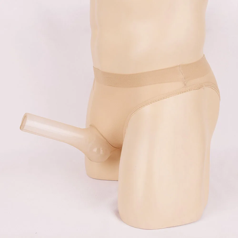 رجل مثير القضيب كم الدانتيل الكلسون الاستمناء الملابس الداخلية ملخصات سراويل داخلية قصيرة الحقيبة غمد قطعة السراويل الملابس الداخلية #4