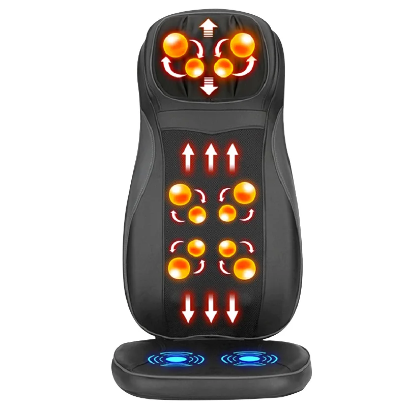 

8 Mode Massage Chair Cushion Back Massage Cushion Car Home Massage Cushion Portable