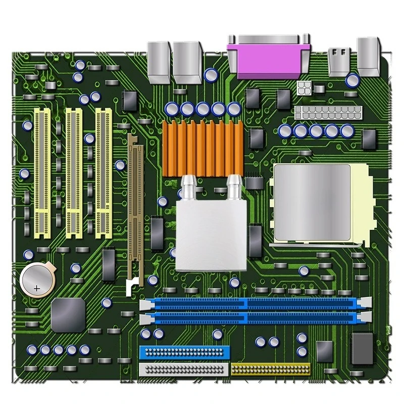 Aluminum water cooling head 30/40/80/120/16 cooling sheet radiator cold heat exchanger computer cpu graphics card liquid cooling