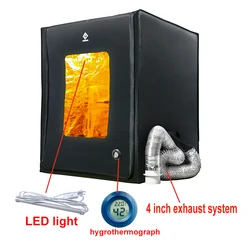Resin Printer Enclosure  with Ventilation Fans, Multifunctional SLA/FDM Printer Vented Enclosure Tent Cover for  Printer