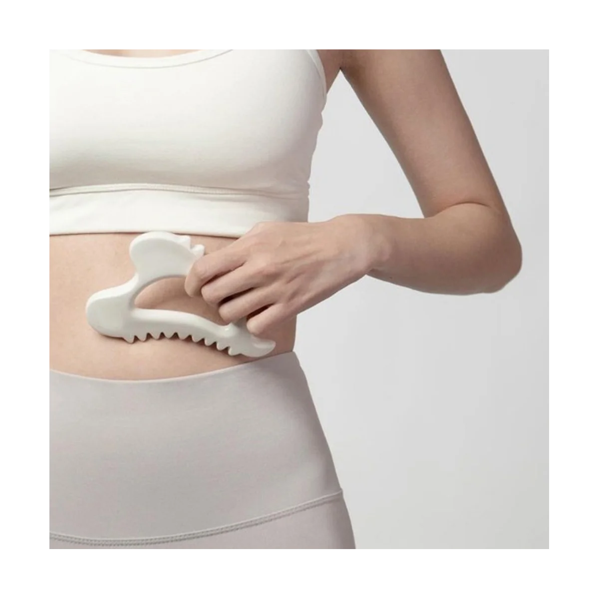 Facial Guasha Tools Guasha Face Massagers Ceramic Scraper Board for Face Lift Slimmer Reduces Puffiness Body Sculpting