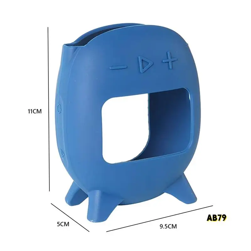 Silicone Protective Case For  Clip 5 Bluetooth-Compatible Speaker Full Cover Dustproof Thickened Protective Sleeve