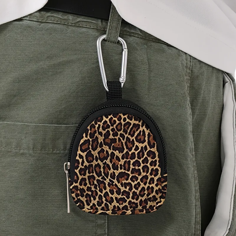 Women Men Coin Purses Pouch Bag Keychain Zipper Pocket Outdoor Key Earphone Bag Mini Portable Coin Pouch Key Wallet Holder