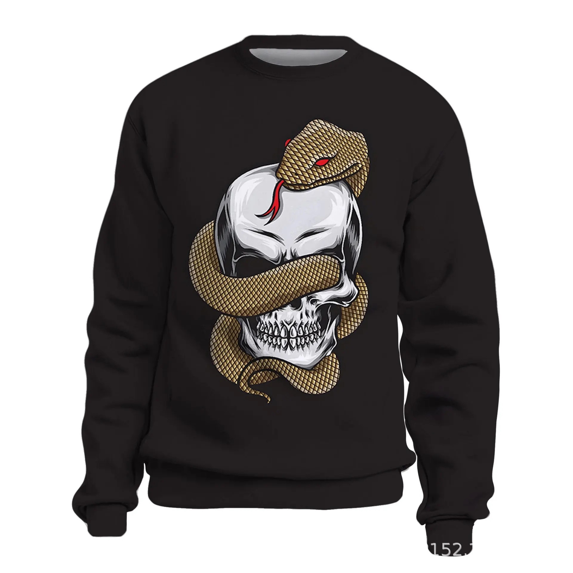 Men's Animal Series 3D Printing T-Shirt Women Casual Long Sleeve Luxury T Shirts Sweatshirt Oversized Harajuku Man Tees Tops