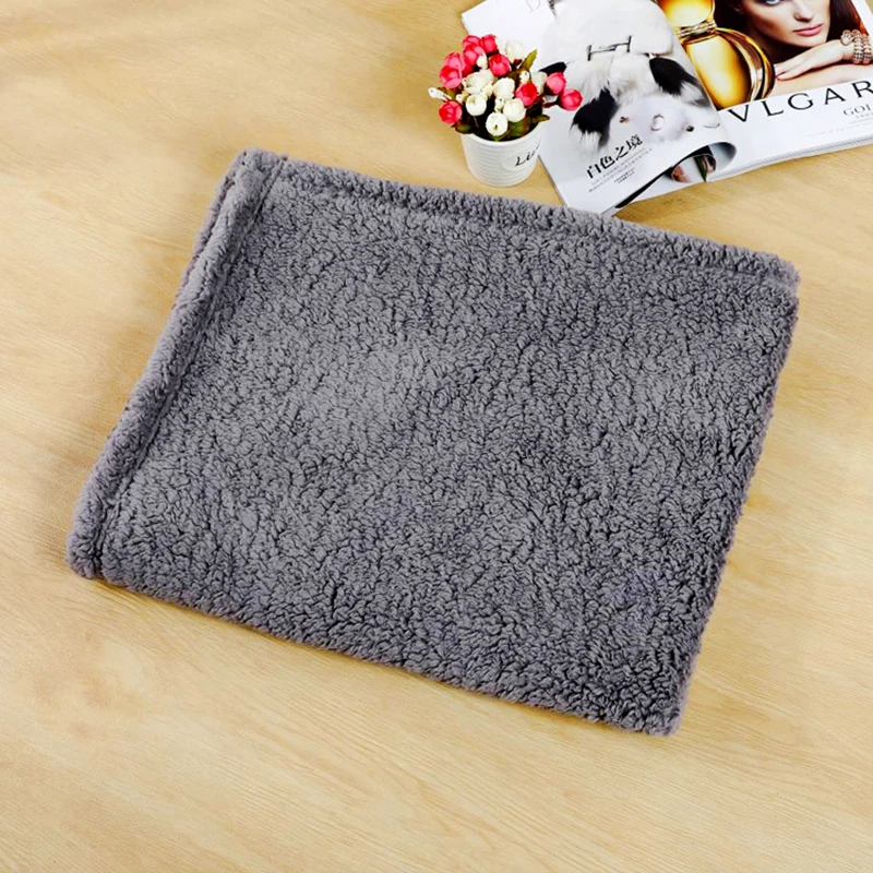 Pet Blanket Shu Cotton Velvet Dog Cat Blanket Mat Pet Supplies Pet blankets cat mats pet supplies