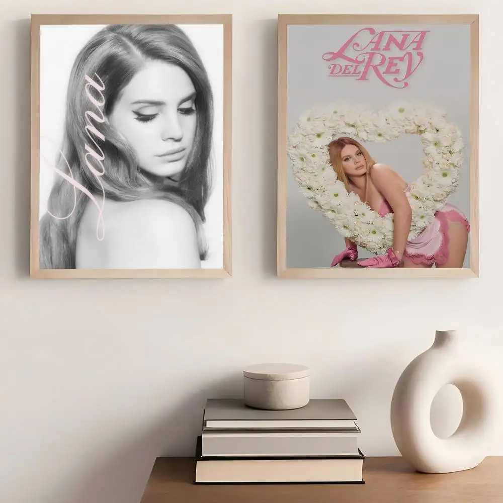 Black And Pink Lana Del Rey Classic Movie Posters HD Quality Poster Wall Art Painting Study Nordic Home Decor