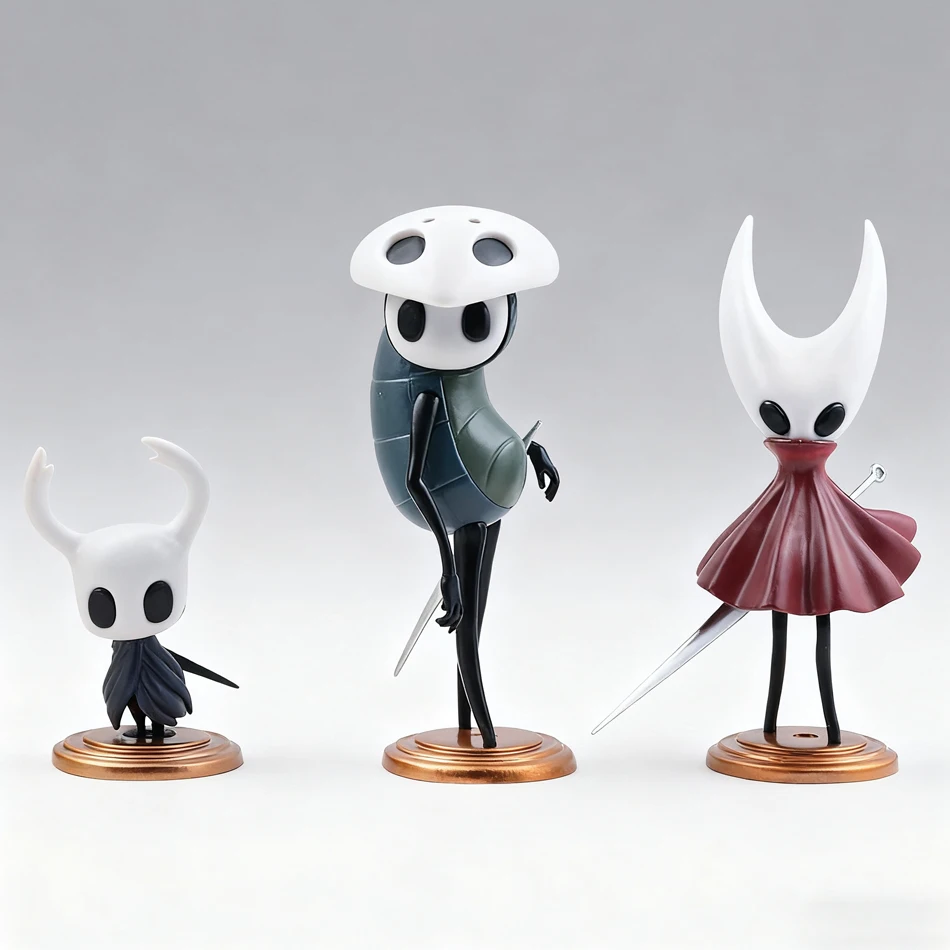 3 pçs/set cavaleiro oco anime figura gk jogo anime estatueta figura de ação modelo pvc decoração ornamento brinquedos colecionáveis