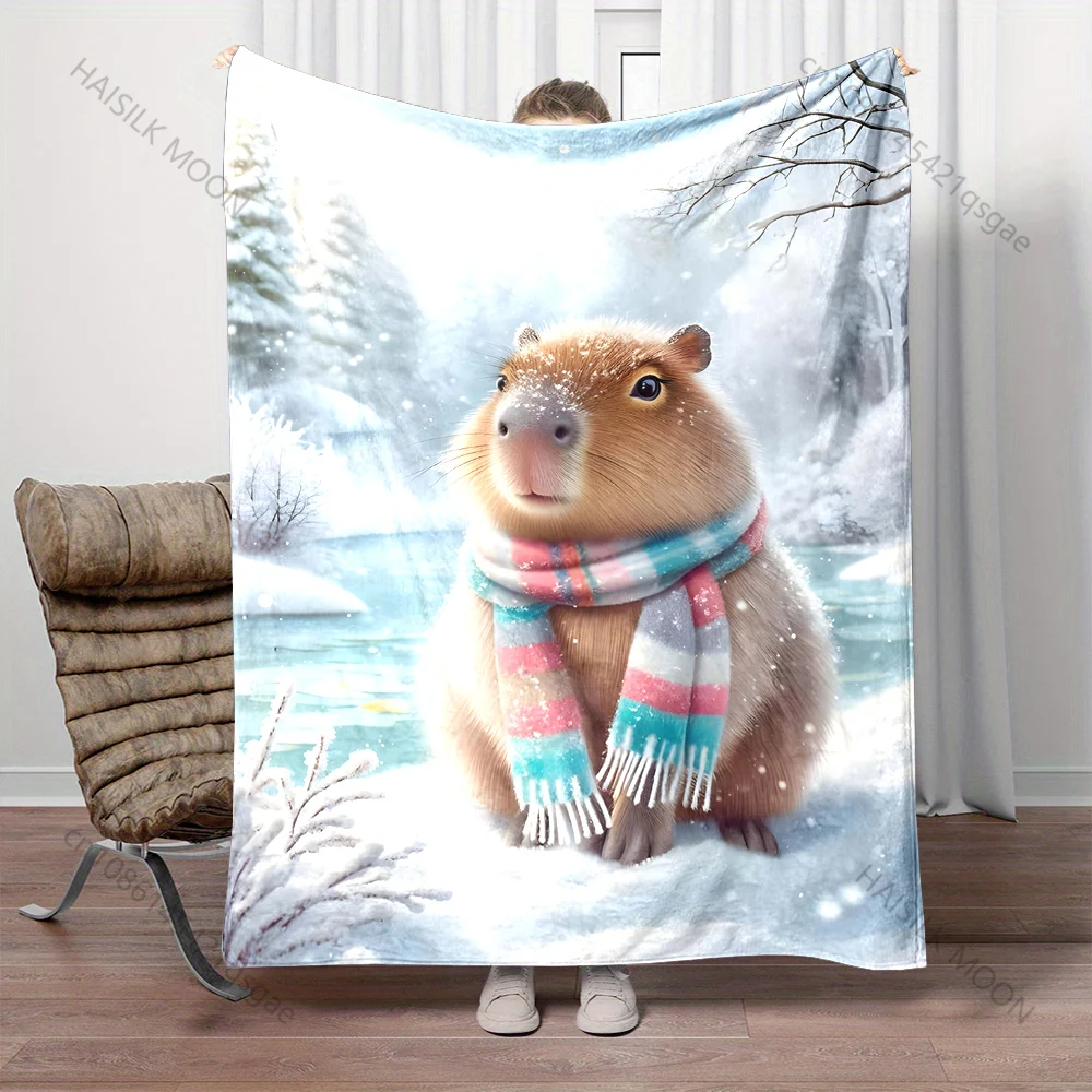 Multi-size Cute Capybaras Art - đánh giá và giá Outdoor Camping Heated Blanket