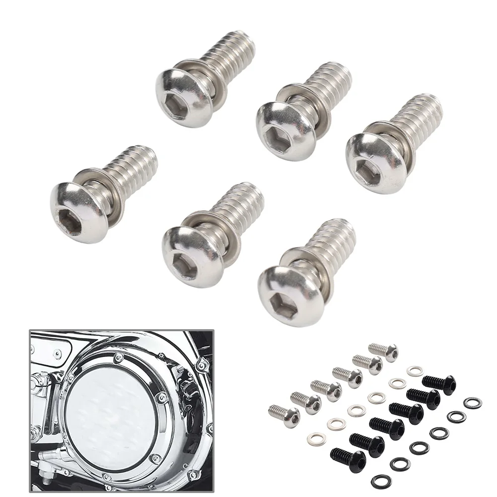 6x Derby Cover Screw Thread 1/4