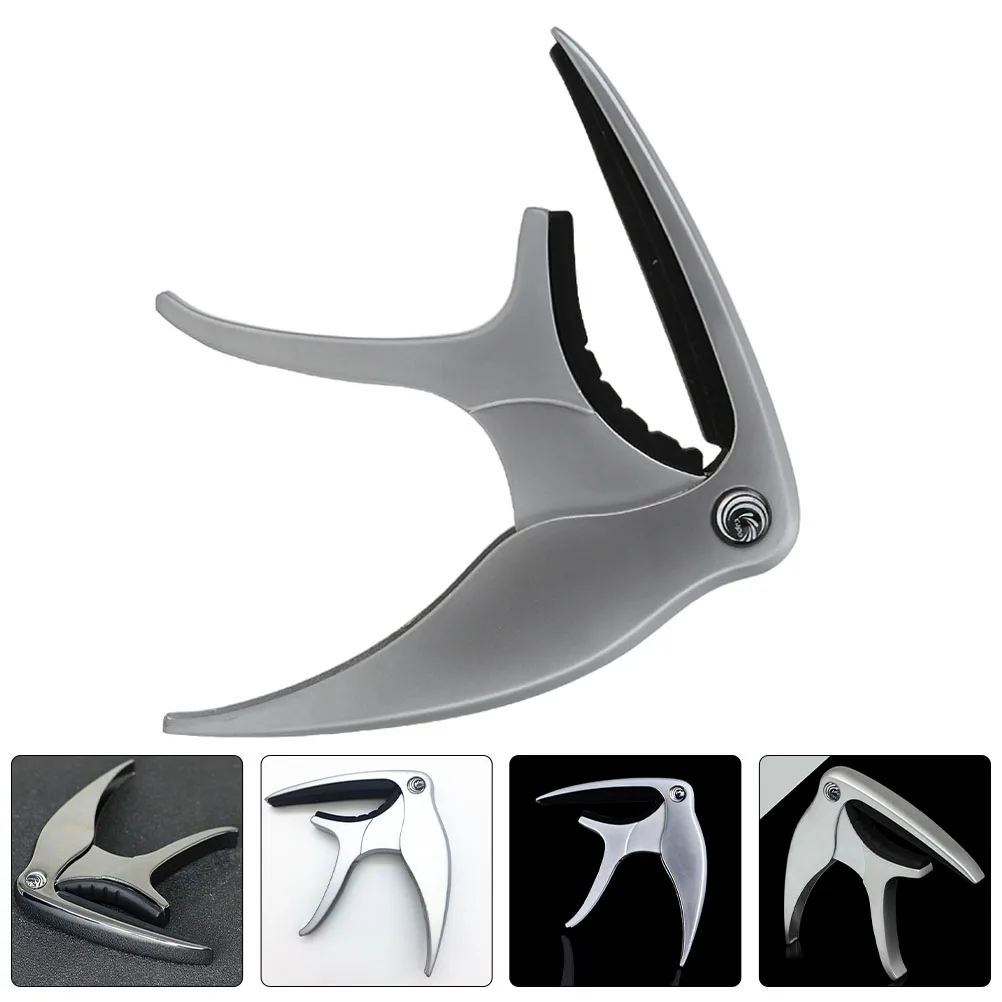 

Professional Guitar Durable Aluminum Alloy Capo For Electric Acoustic Folk Guitars Fret Change Small Lightweight