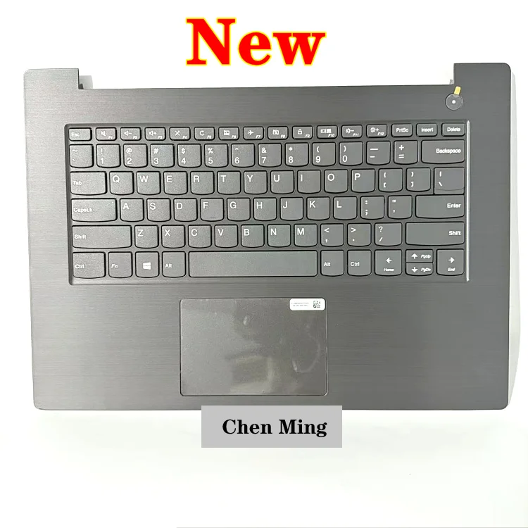 

for lenovo V330-14ISK IKB ARR 81AY 81B0 81B1 C-Cover with keyboard English Iron Grey Non Backlight Non_Fingerprint 5CB0Q59829