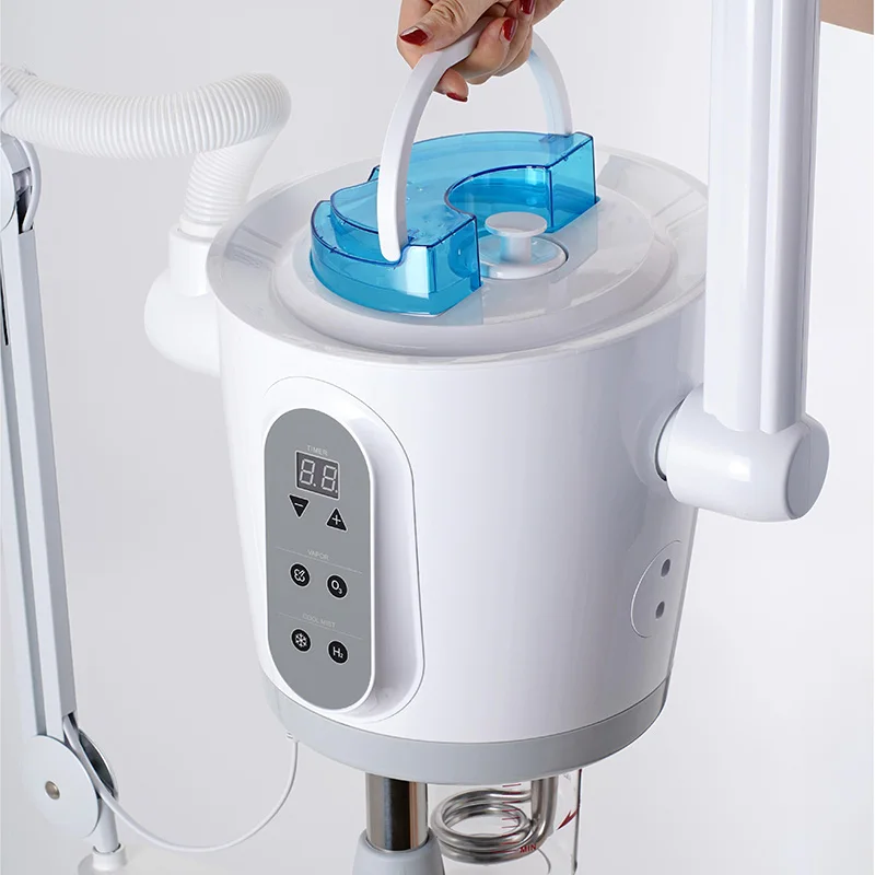 3 in 1 Facial Steamer with PDT Professional Beauty Salon Use Face Steamer Facial with Hot and Cold Spray